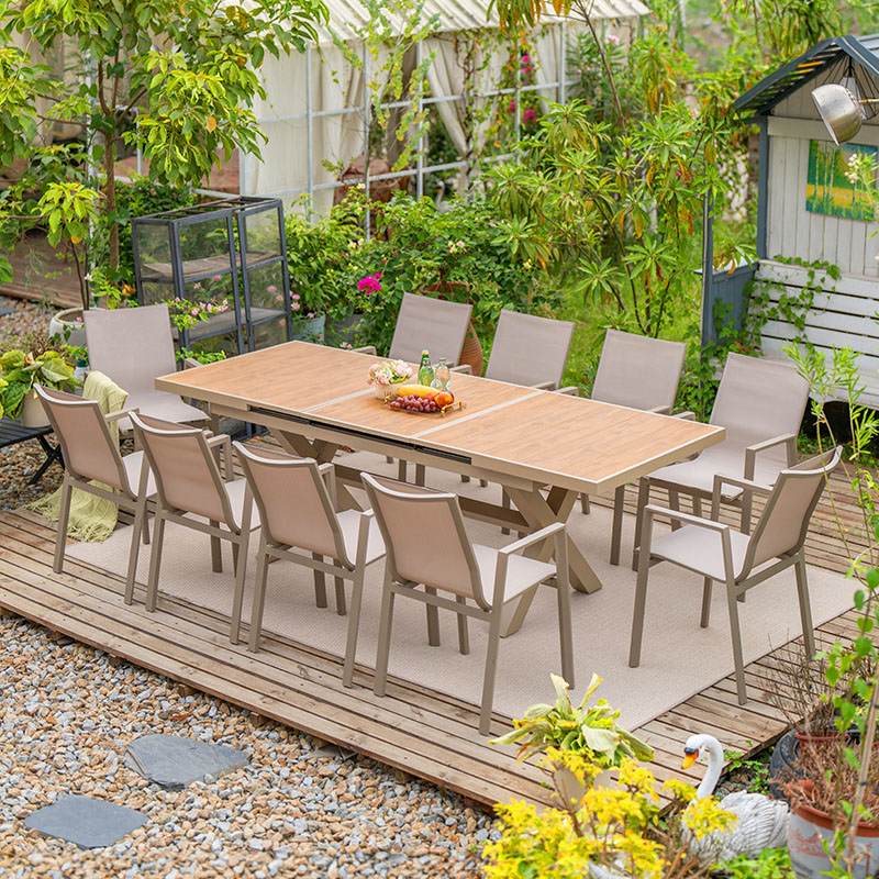 Outdoor Furniture Durable - Ensemble de table de jardin moderne