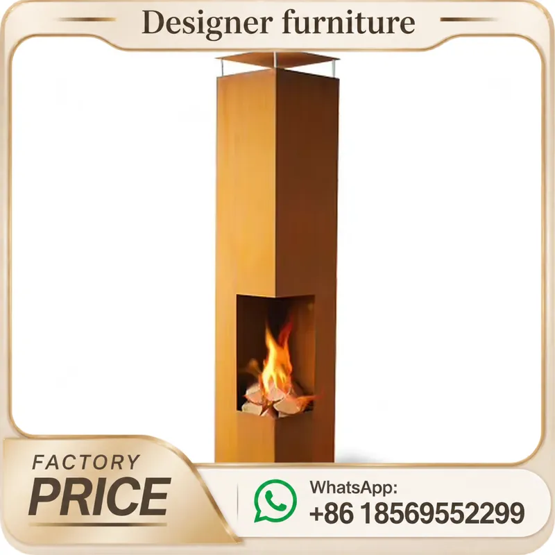 Outdoor Furniture Wood - Poêle à granulés de bois portable