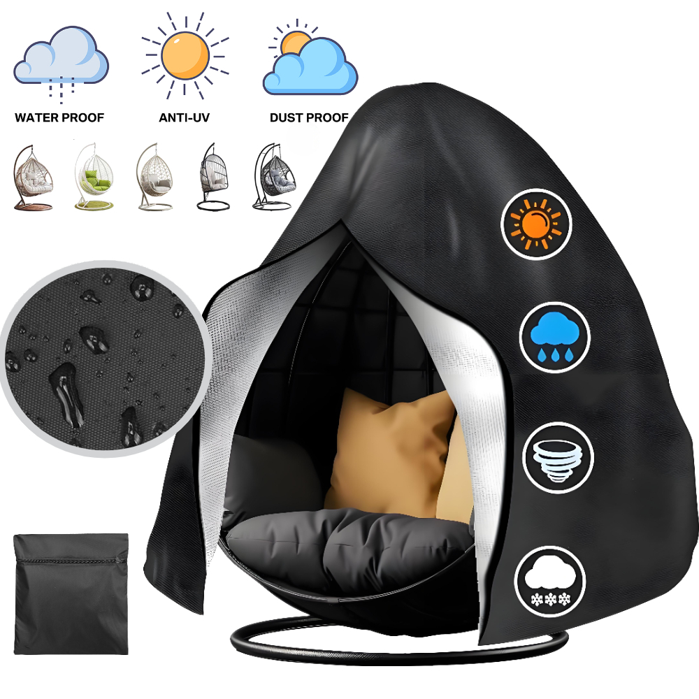 Outdoor Furniture Egg Chair - Housse imperméable pour fauteuil suspendu de