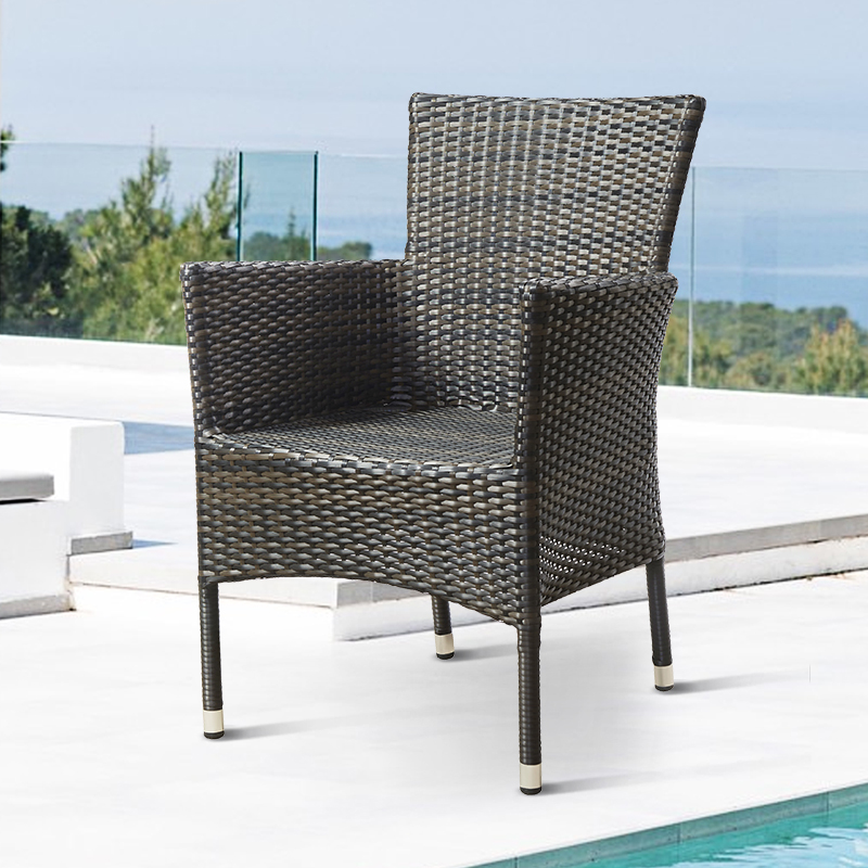 Outdoor Furniture On Sale - Fauteuils en osier noir bon marché