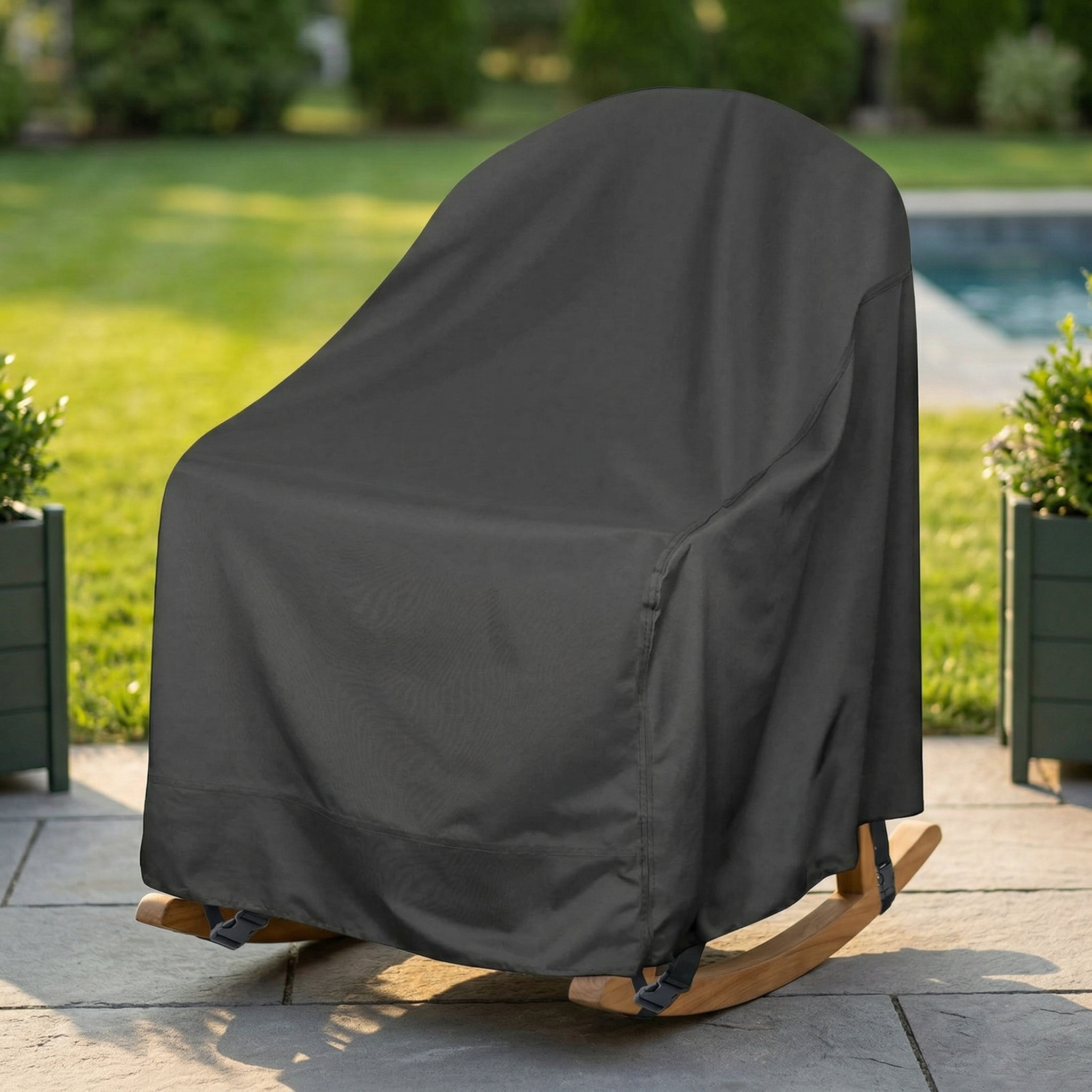 Outdoor Furniture Patio - Housse imperméable pour fauteuil à bascule