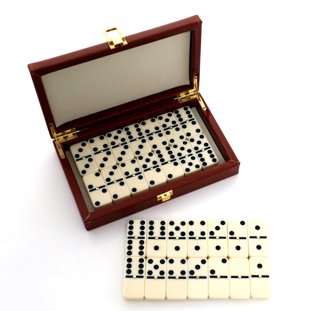 Outdoor Furniture Wood - Jeu de dominos en résine 28
