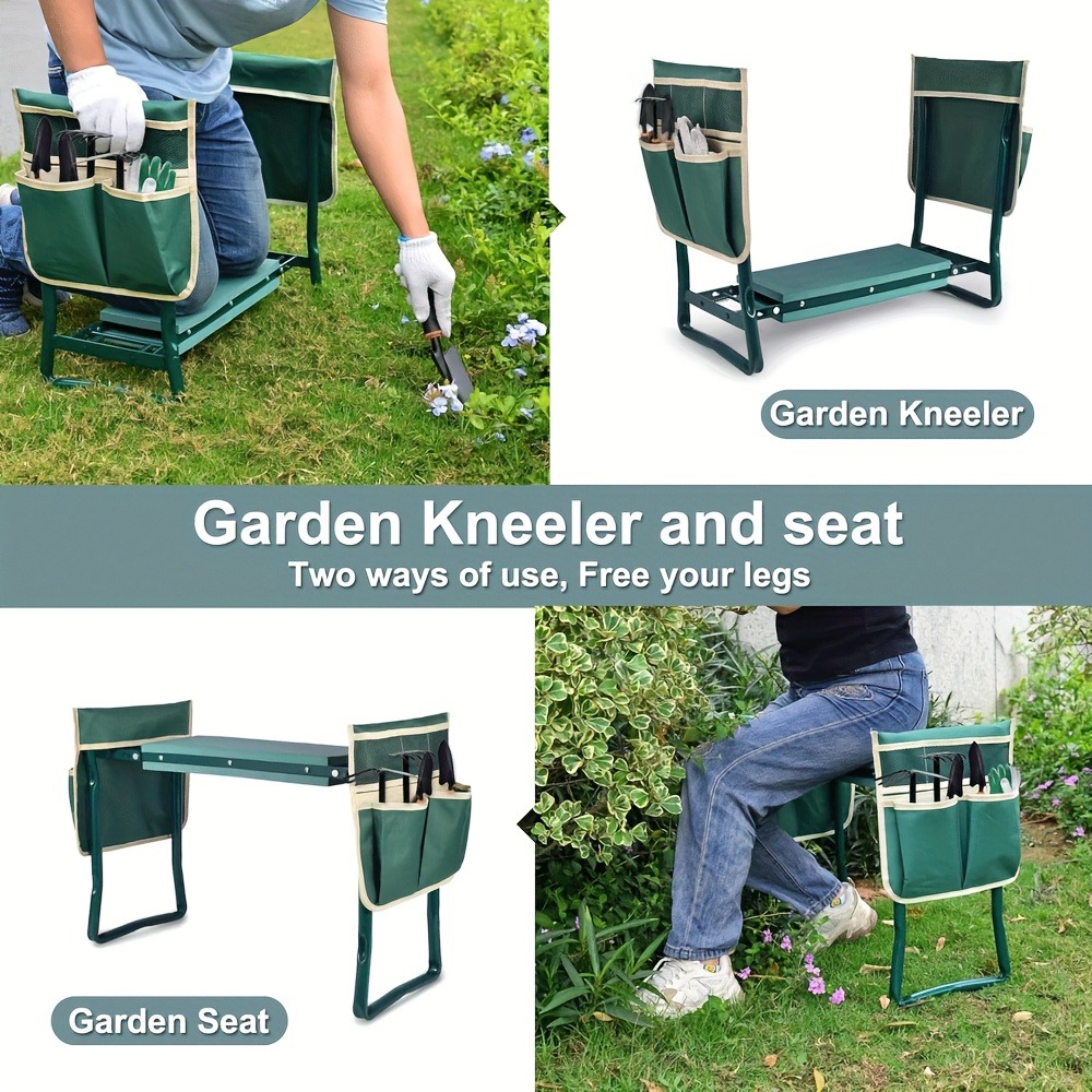 Outdoor Furniture Durable - Tabouret de jardin pliable à genoux