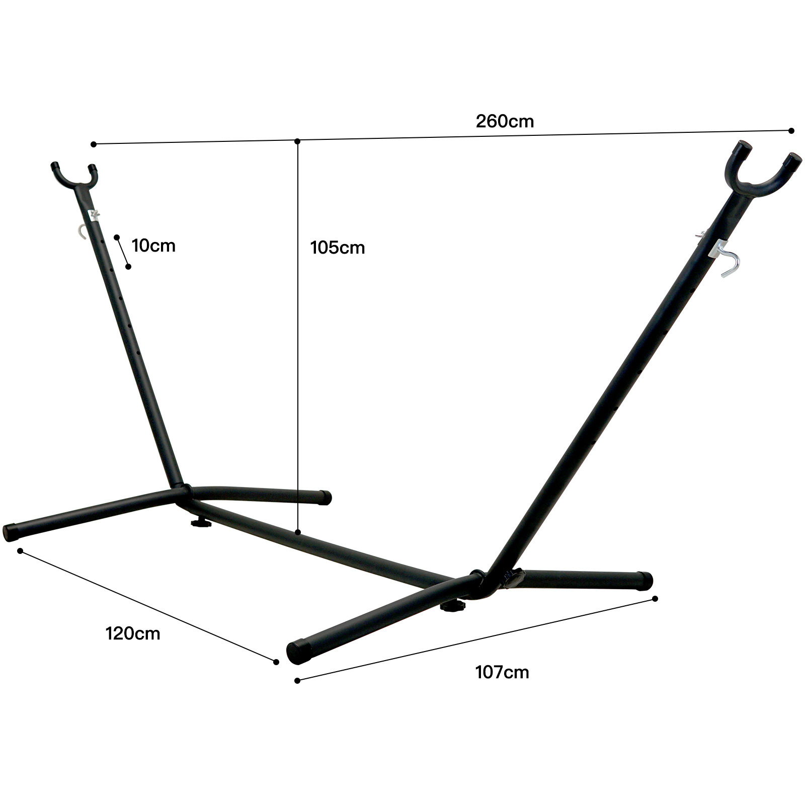 Hammock With Stand - Hamac en toile avec structure en