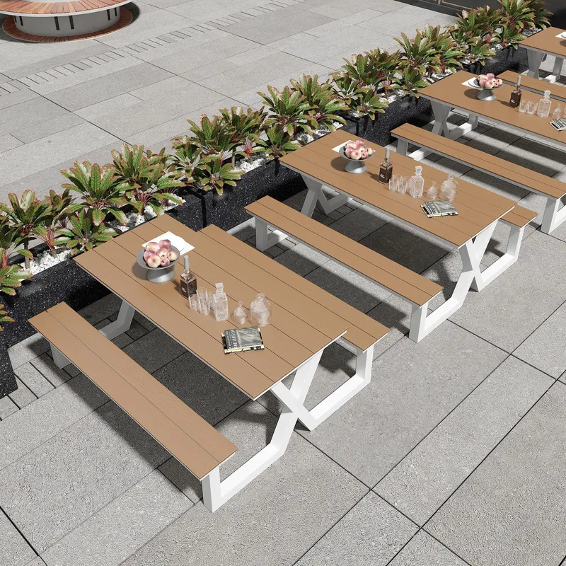 Outdoor Furniture One Piece - Ensemble de mobilier d'extérieur : Table