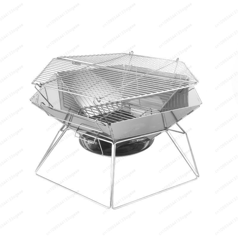 Patio Heater Standing - Poêle à bois Portable, brasero de