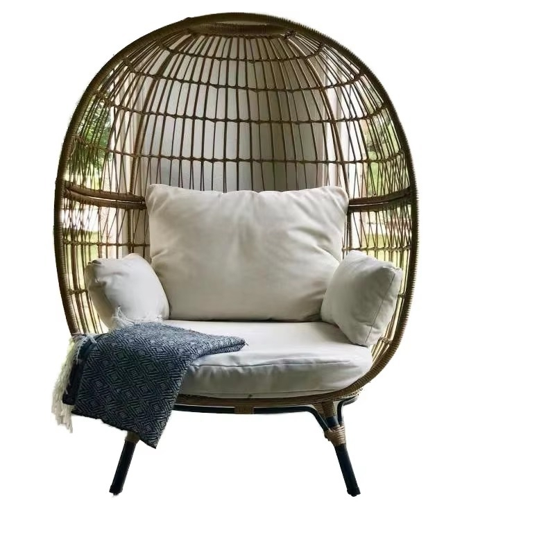 Outdoor Furniture Egg Chair - Fauteuil œuf en rotin tressé d'extérieur