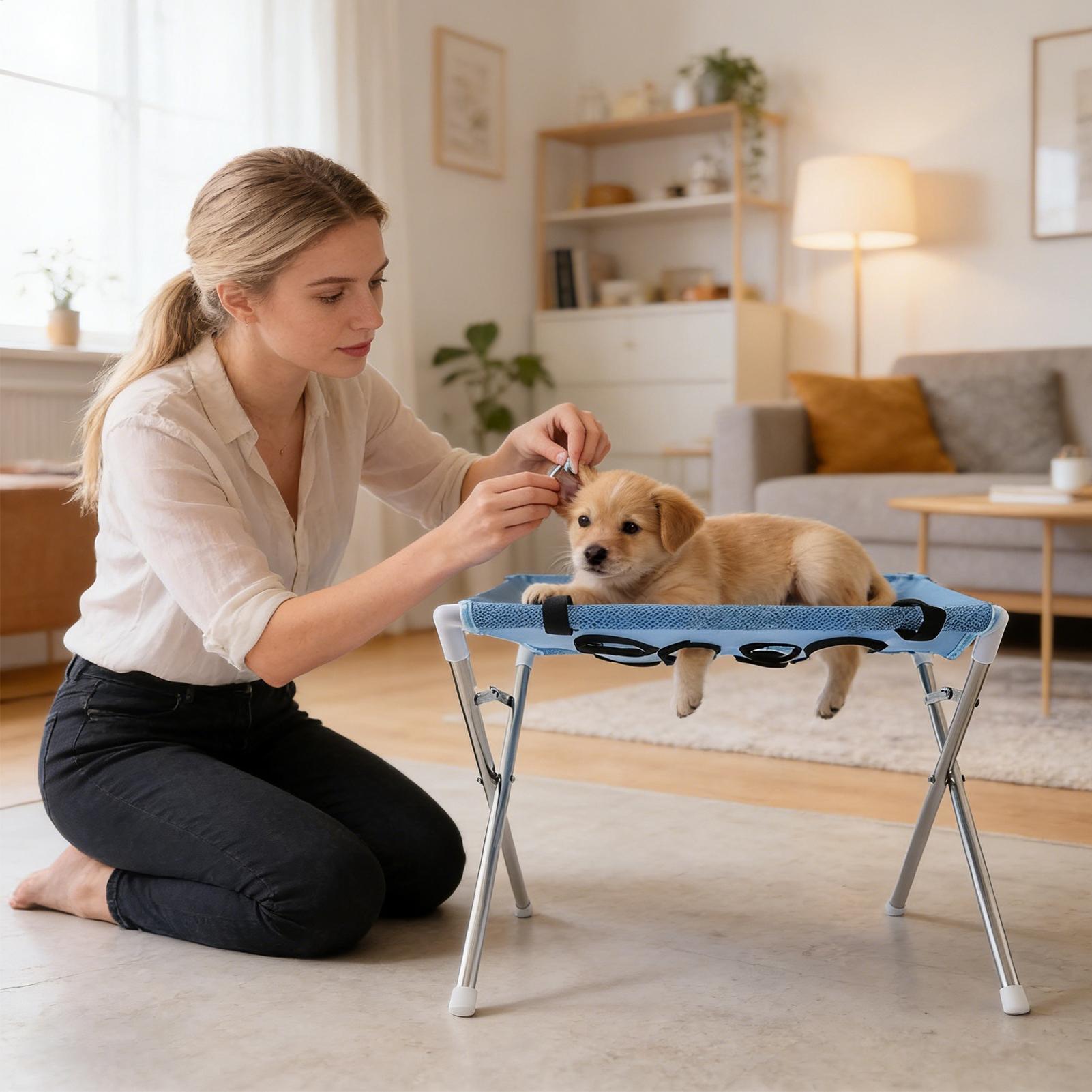 Support pliable pour toilettag - Hammock With Stand avis et prix