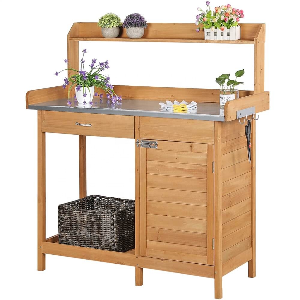 Banc de travail en bois massif - Outdoor Furniture Wood avis et prix