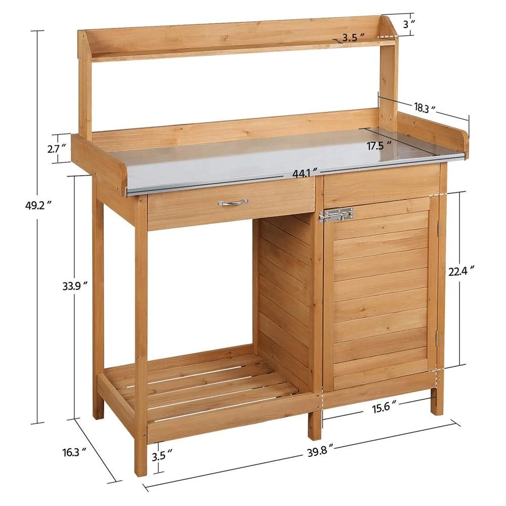 Banc de travail en bois massif - Outdoor Furniture Wood avis et prix
