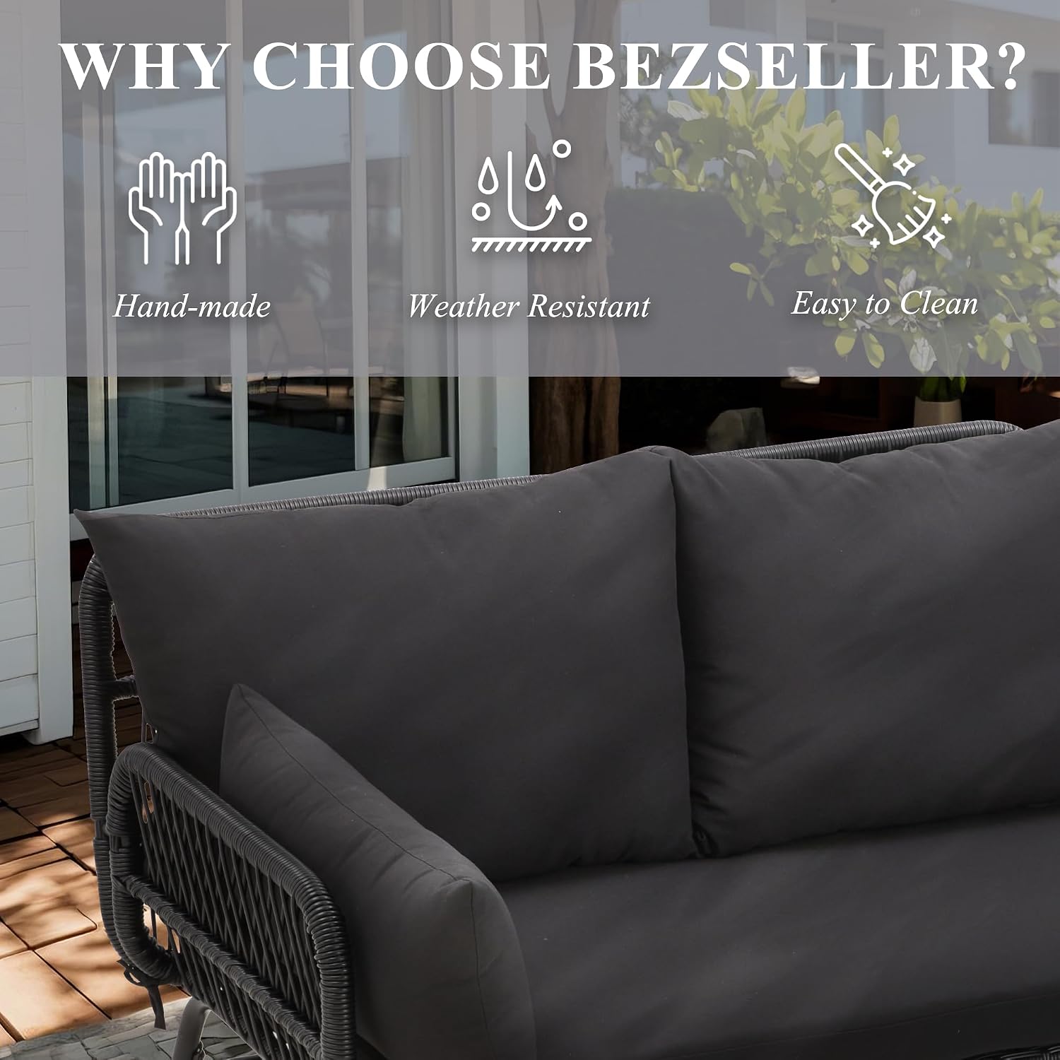 Ensemble de meubles de patio d - Outdoor Furniture Cushions avis et prix
