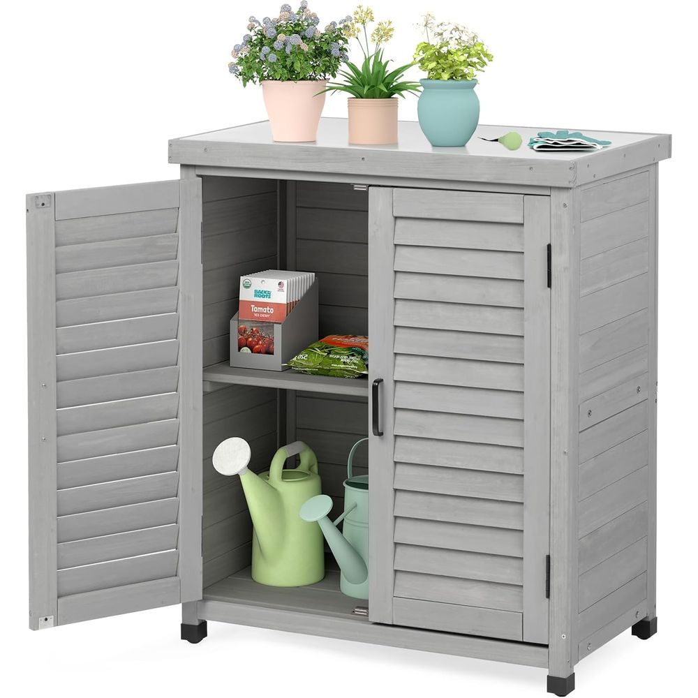 Armoire de rangement extérieur - Outdoor Furniture Wood avis et prix