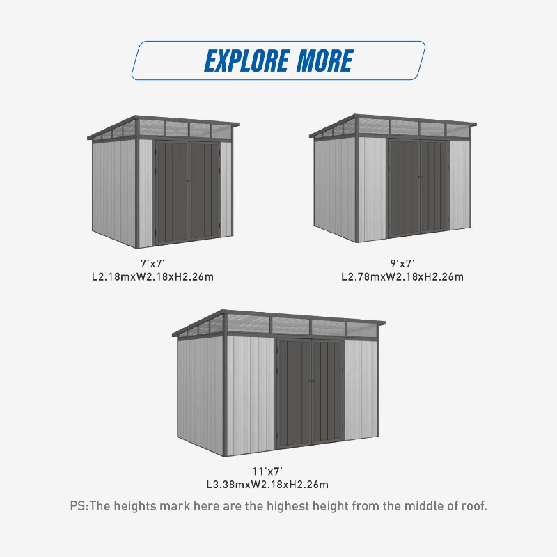 D2833 3M*3M Abri de rangement  - Outdoor Furniture Wood avis et prix