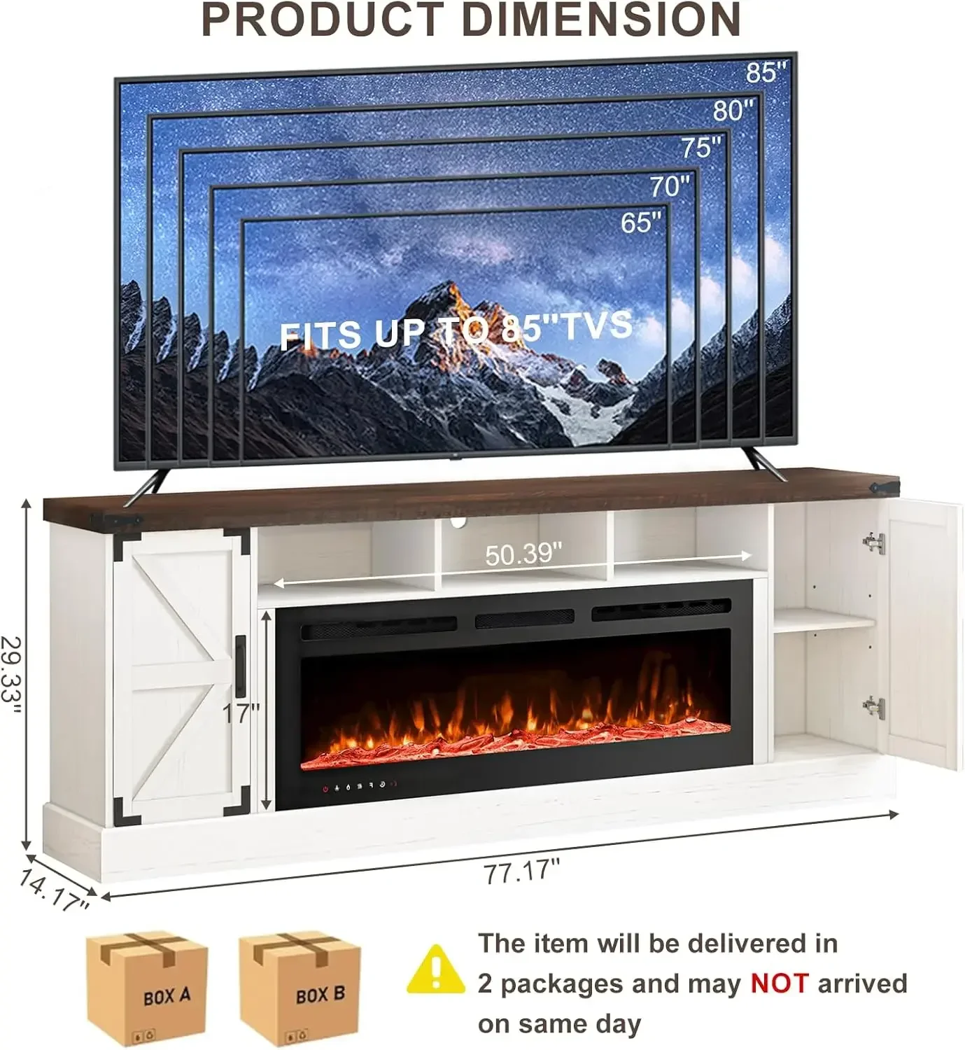 Prix réduit ! Meuble TV avec f - Patio Heater Standing avis et prix