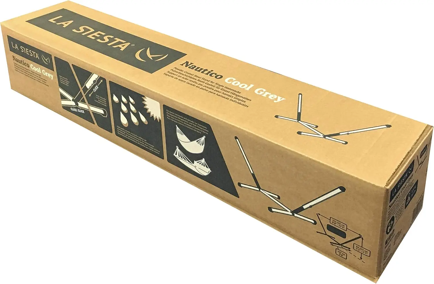 Nautico Cool Grey - Support de - Hammock With Stand avis et prix