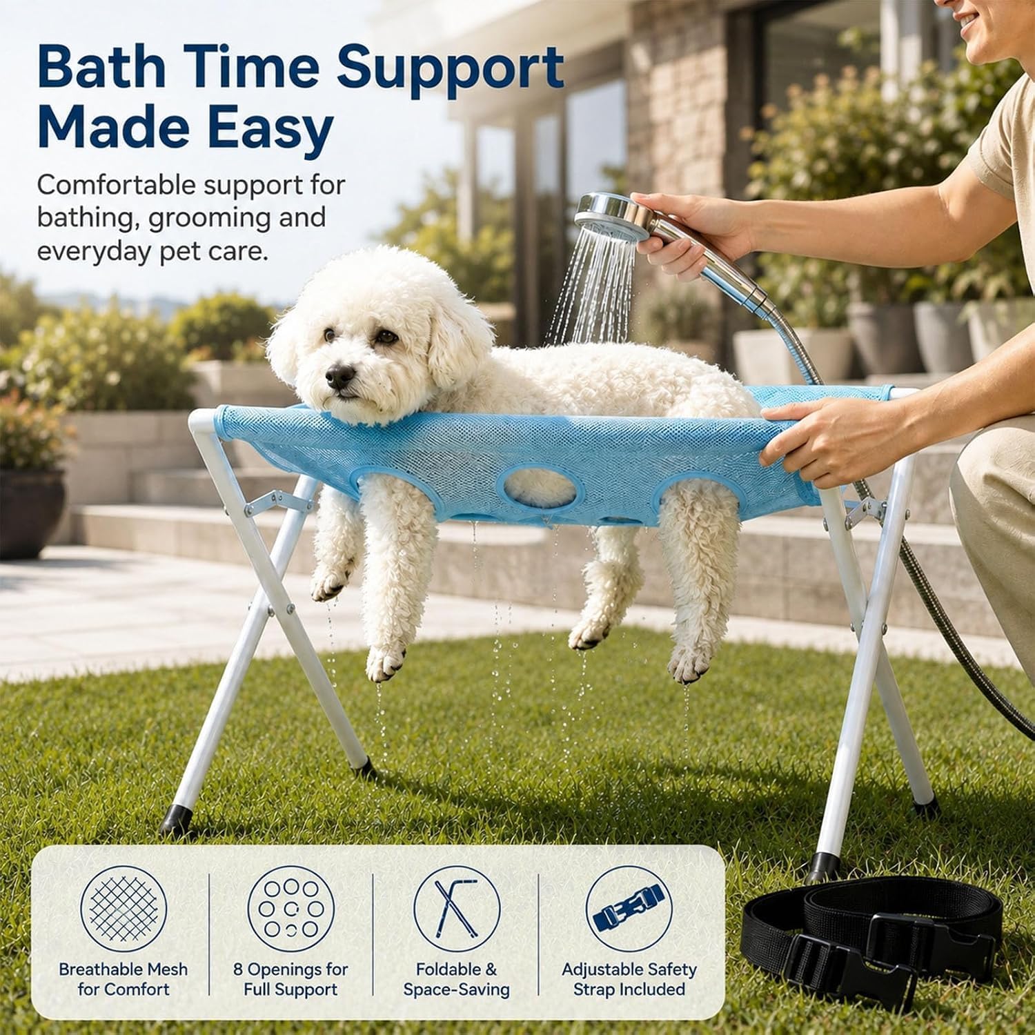 Support pliable pour le bain d - Hammock With Stand avis et prix