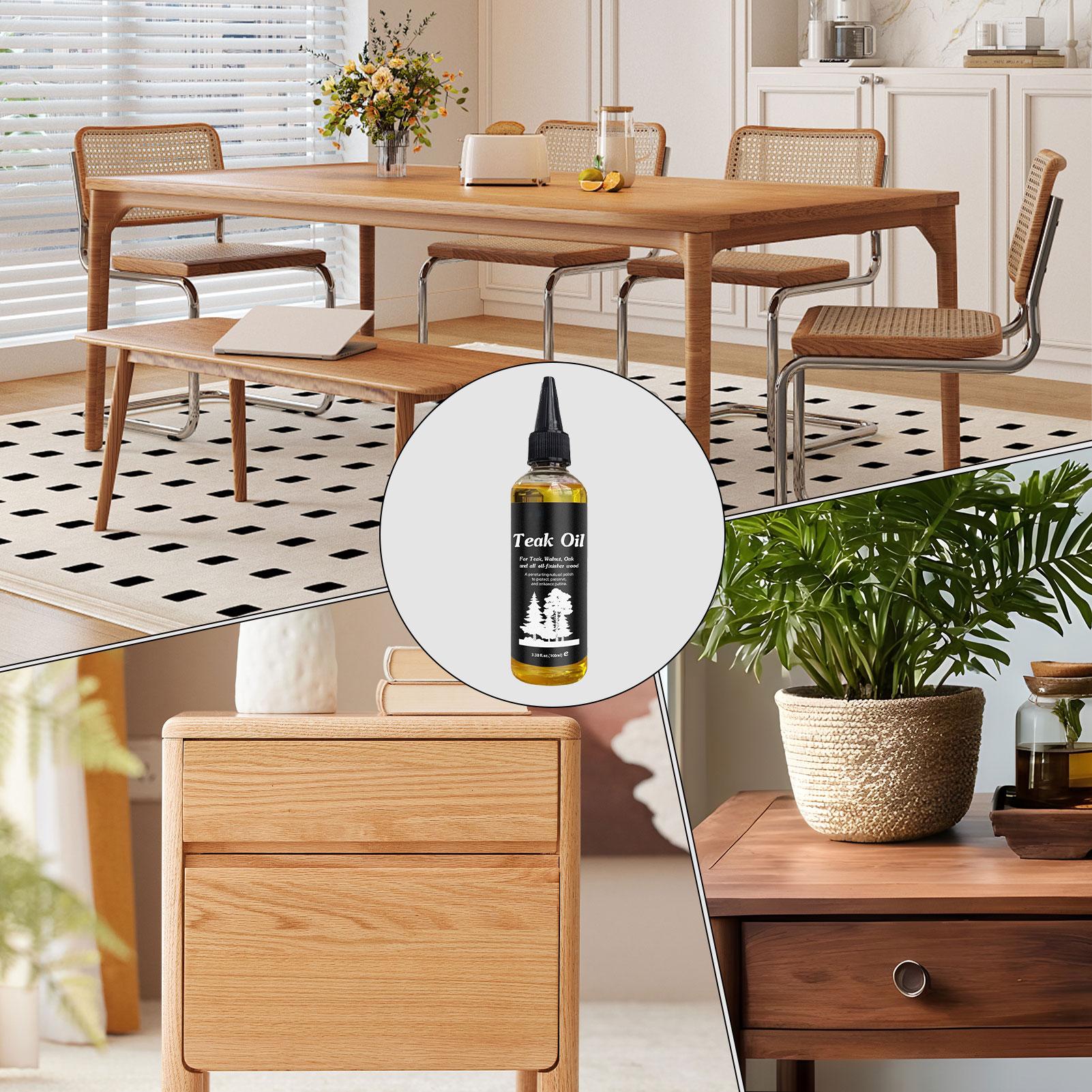 Huile pour bois de teck 100ml, - Outdoor Furniture Oil Teak avis et prix