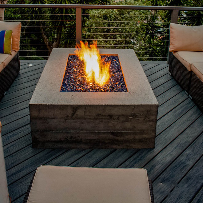 Ensemble de mobilier d'extérie - Outdoor Furniture With Fire Pit avis et prix