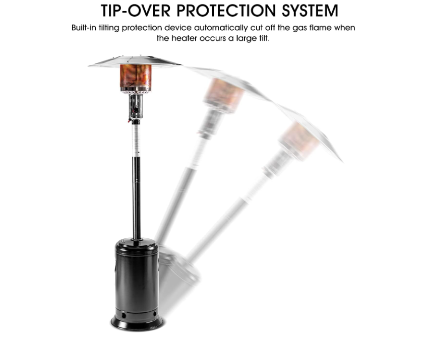 Chauffage de terrasse à gaz pr - Patio Heater Standing avis et prix