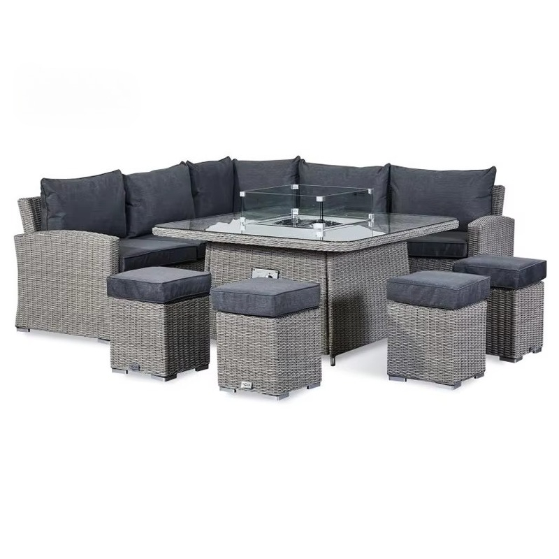 Ensemble de salon de jardin 4  - Outdoor Furniture With Fire Pit avis et prix