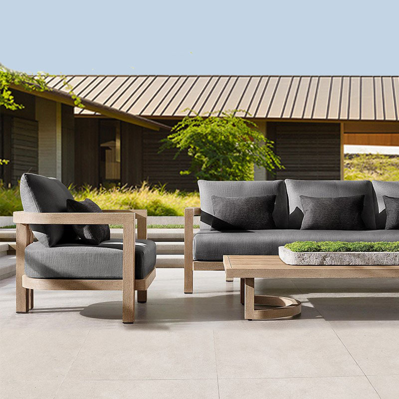 Ensemble de canapés en teck vi - Outdoor Furniture On Sale avis et prix