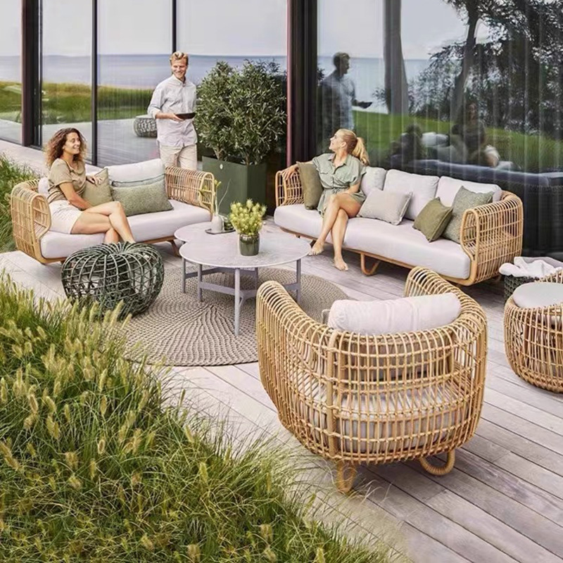 Canapé d'extérieur en rotin, t - Outdoor Furniture On Sale avis et prix