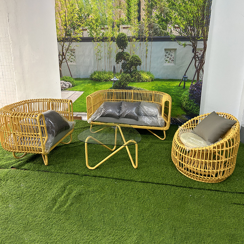 Canapé d'extérieur en rotin, t - Outdoor Furniture On Sale avis et prix