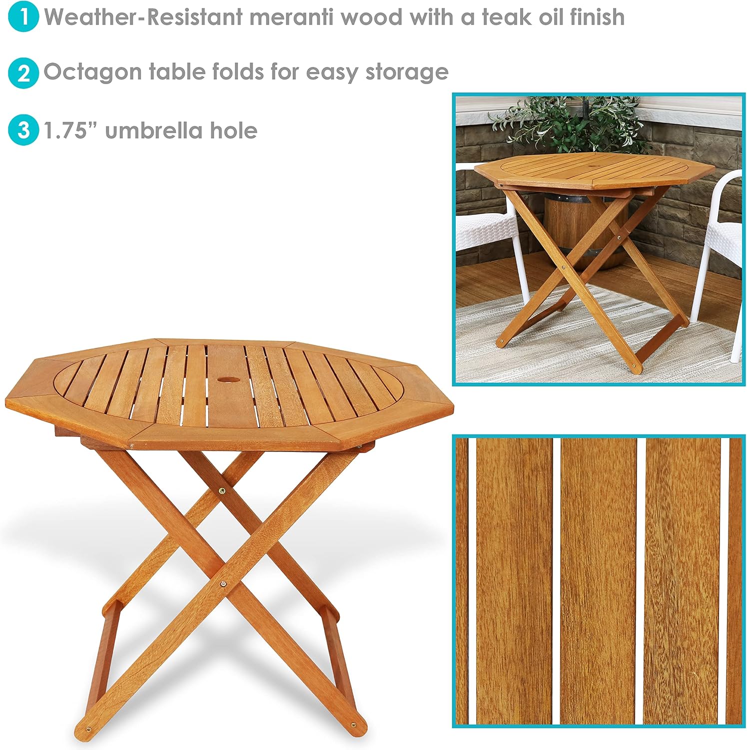 Table pliante d'extérieur en b - Outdoor Furniture One Piece avis et prix