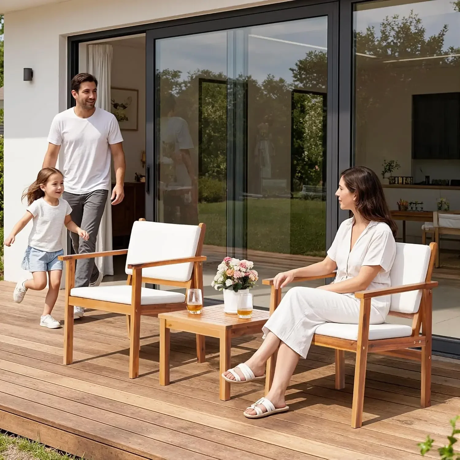 Chaises de patio, ensemble de  - Outdoor Furniture Cushions avis et prix