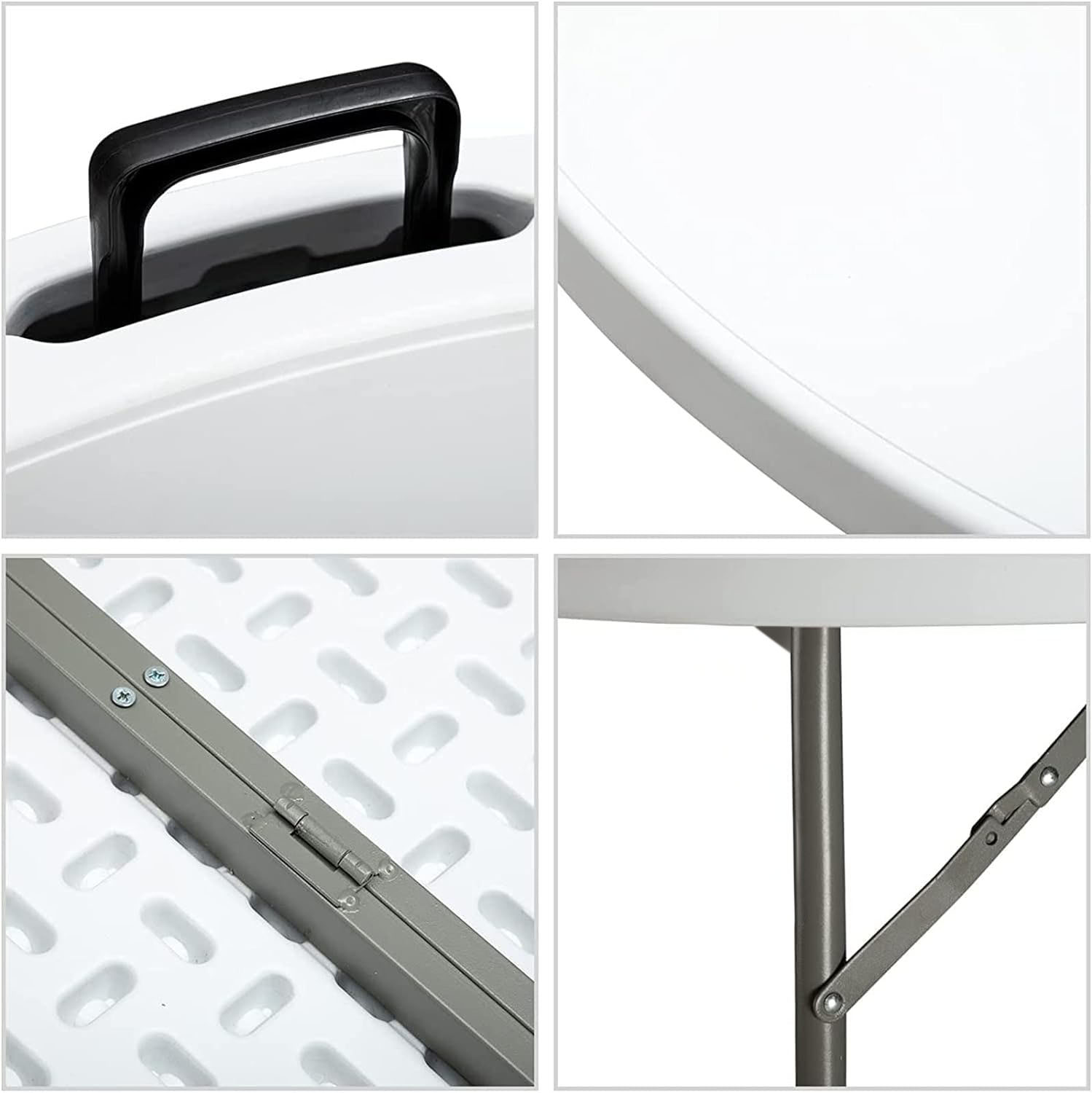 Table ronde pliante en plastiq - Outdoor Furniture Durable avis et prix