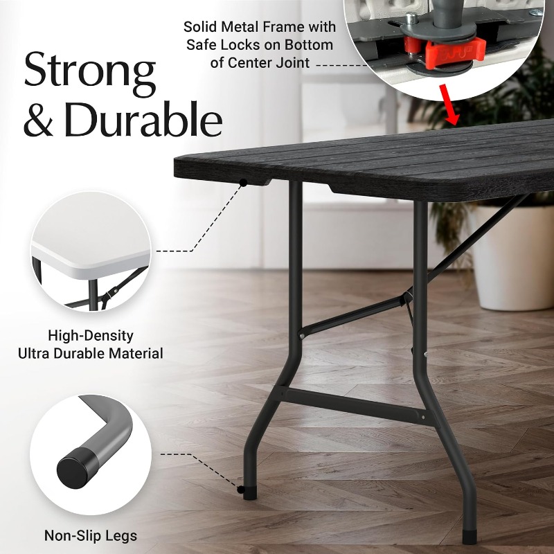 Lot de 10 tables pliantes de 6 - Outdoor Furniture Legs avis et prix