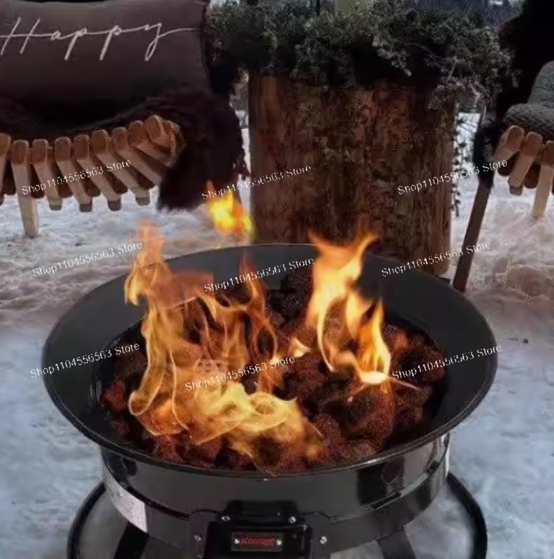 Brasero au propane portable 58 - Outdoor Furniture With Fire Pit avis et prix
