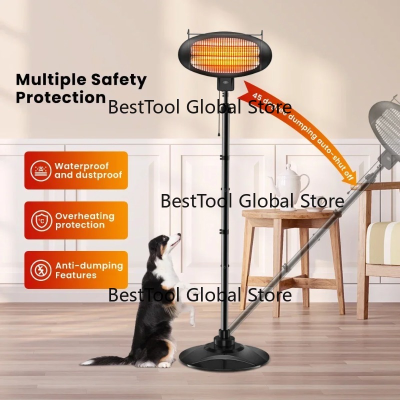 Chauffage électrique d'extérie - Patio Heater Standing avis et prix