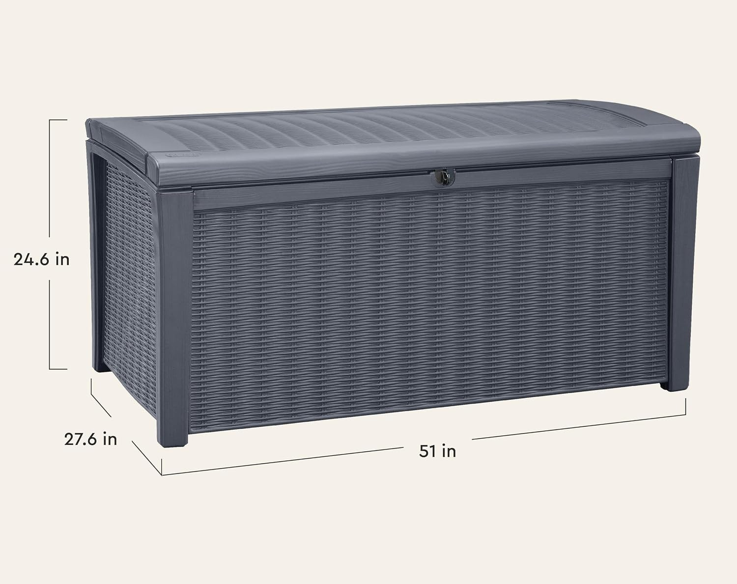 Bac de rangement extérieur 110 - Outdoor Furniture Cushions avis et prix