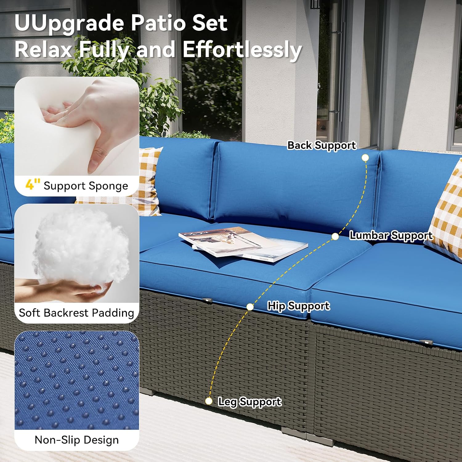 Ensemble de mobilier de patio  - Outdoor Furniture With Fire Pit avis et prix