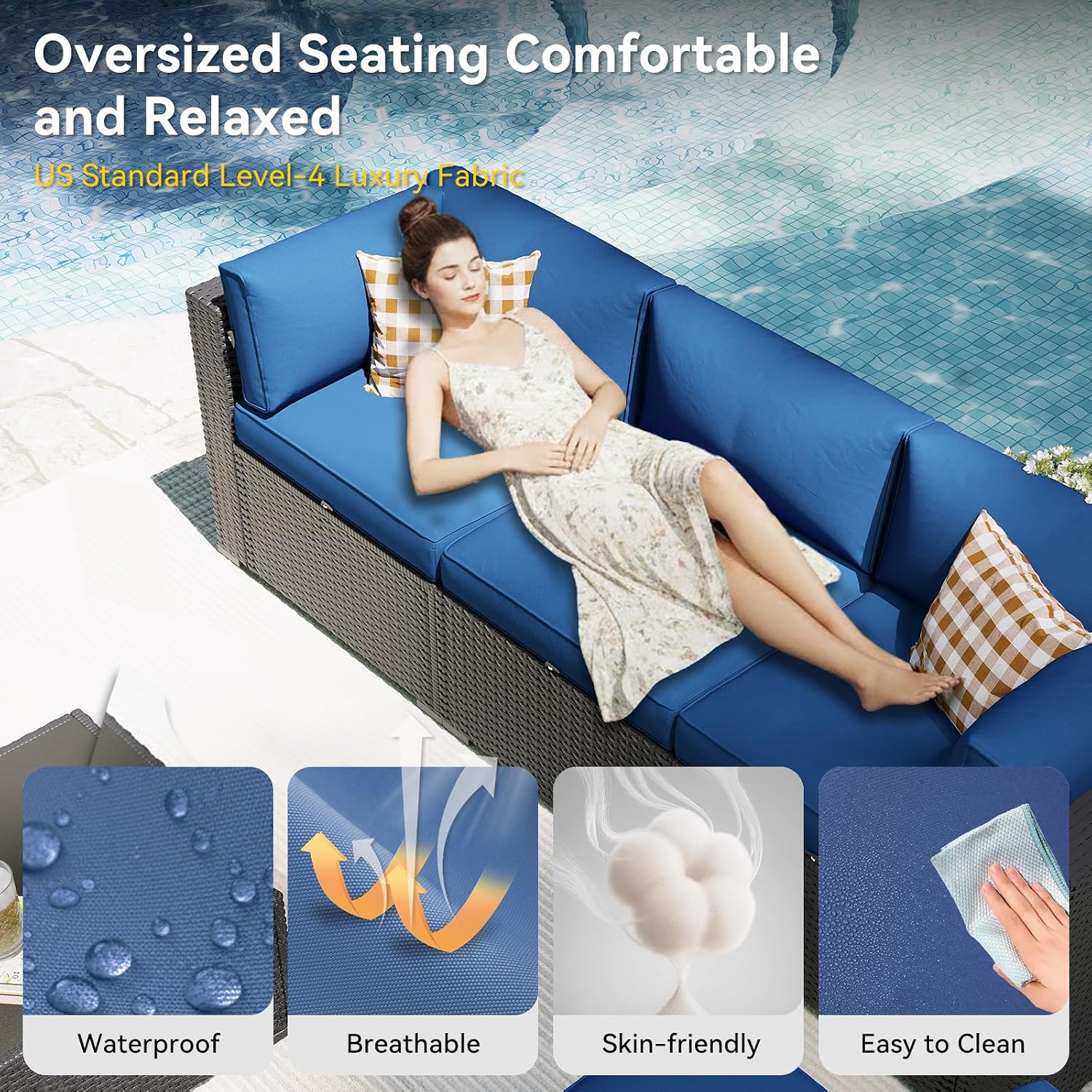 Ensemble de mobilier de patio  - Outdoor Furniture With Fire Pit avis et prix