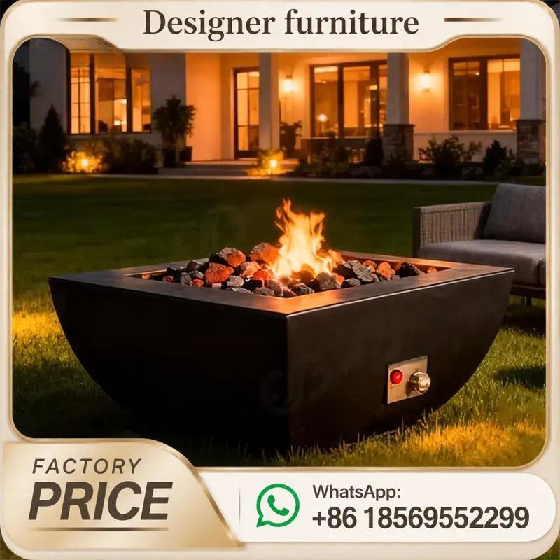 Table de foyer extérieur au ga - Outdoor Furniture With Fire Pit avis et prix