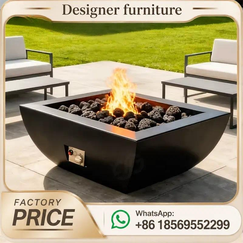 Table de foyer extérieur au ga - Outdoor Furniture With Fire Pit avis et prix