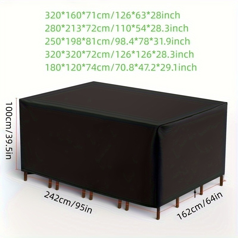 Ensemble de housses pour mobil - Outdoor Furniture Patio avis et prix