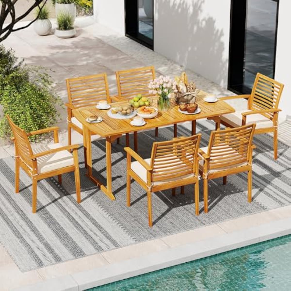 Ensemble de salle à manger d'e - Outdoor Furniture One Piece avis et prix