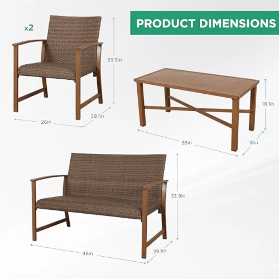 Ensemble de mobilier d’extérie - Outdoor Furniture Durable avis et prix