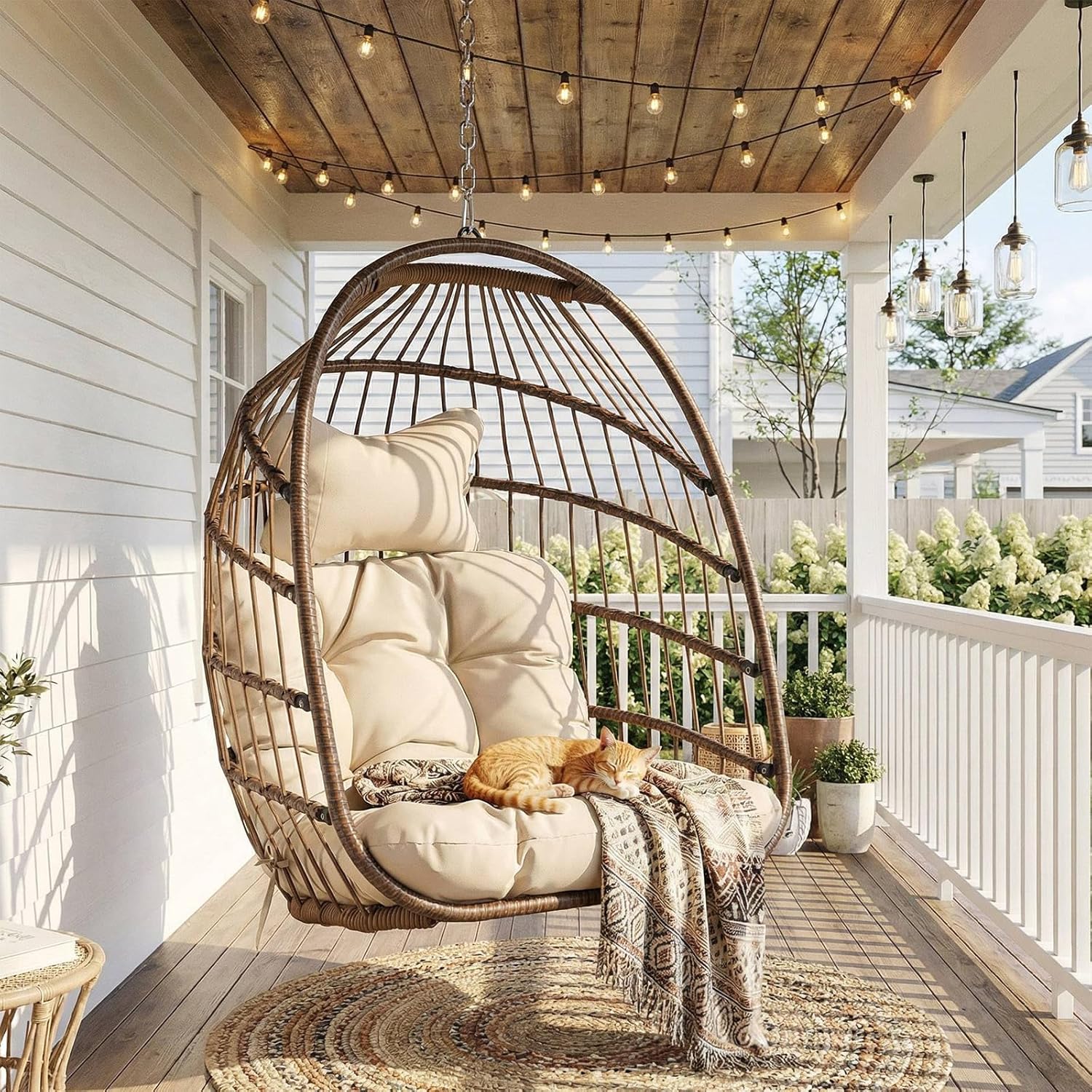 Fauteuil suspendu d'extérieur  - Outdoor Furniture Egg Chair avis et prix