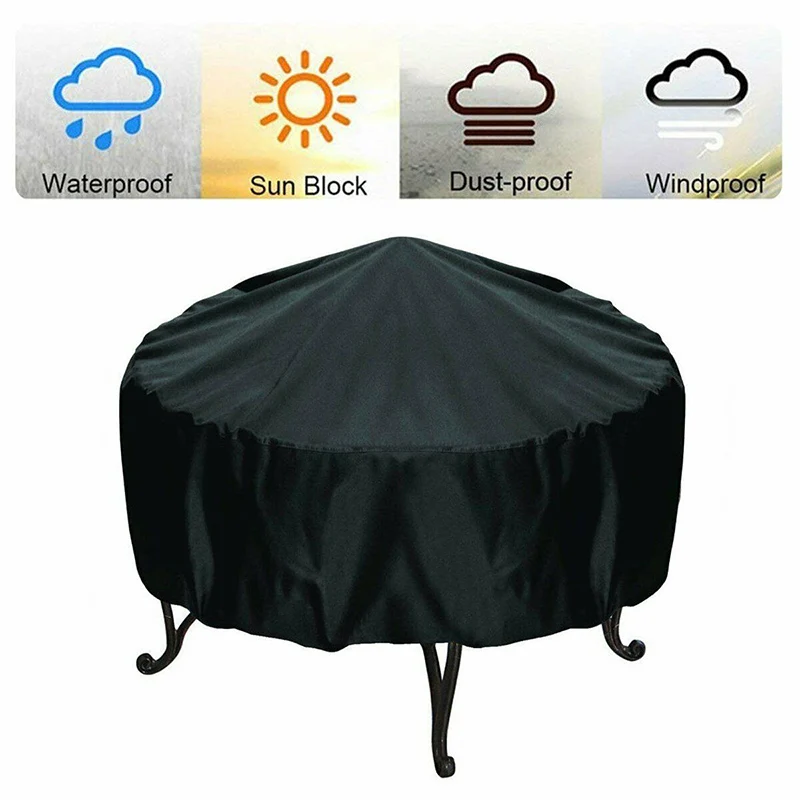 Housse De Protection ronde pou - Outdoor Furniture With Fire Pit avis et prix