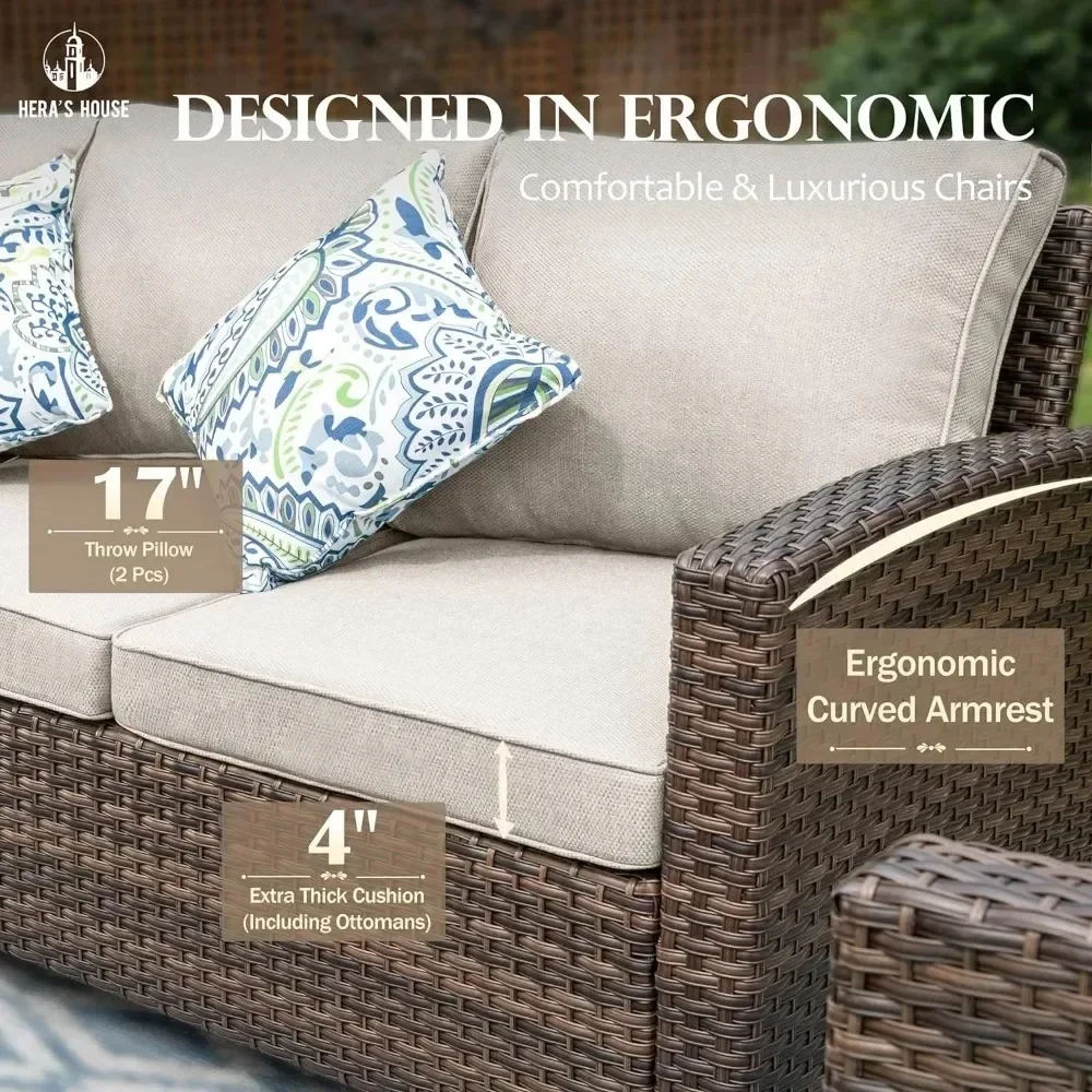 Canapés de jardin, ensemble de - Outdoor Furniture On Sale avis et prix