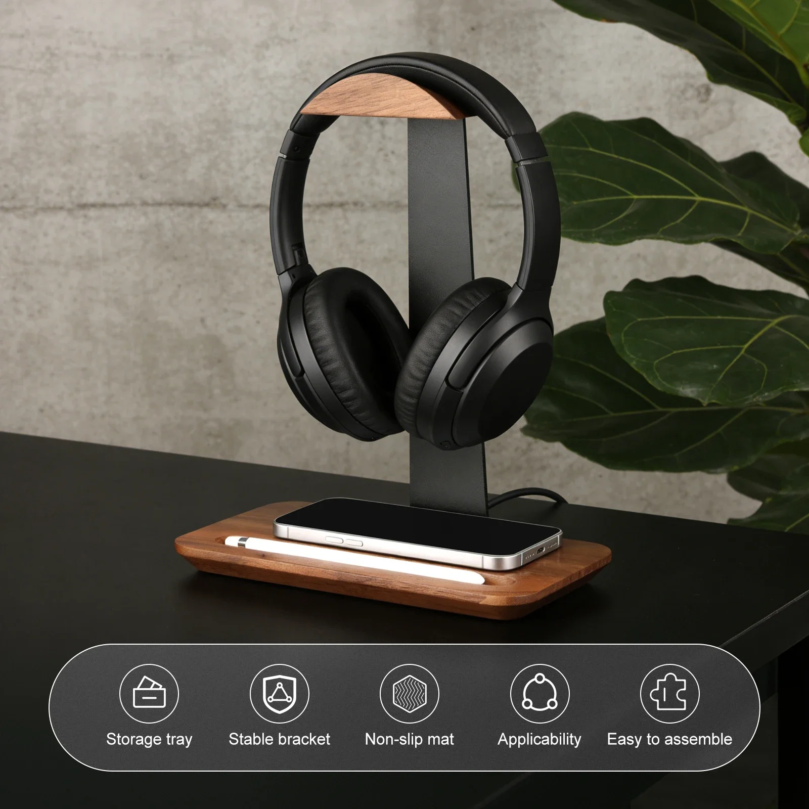 Support universel pour casque  - Outdoor Furniture Wood avis et prix