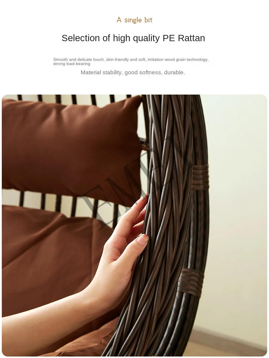 Fauteuil suspendu en rotin, ba - Garden Swing Chair avis et prix