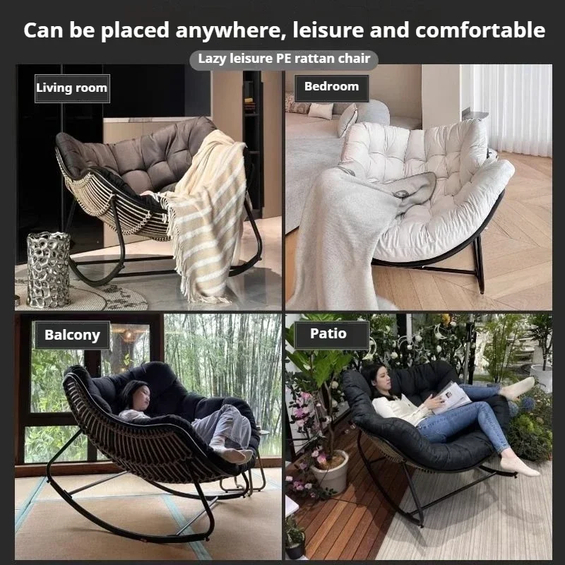 Fauteuil à bascule d'extérieur - Outdoor Furniture Egg Chair avis et prix
