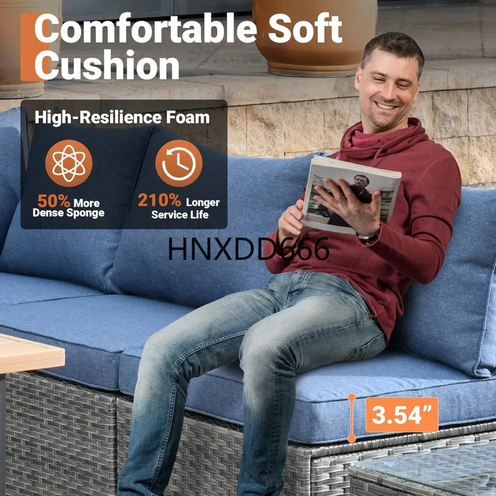 Ensemble de mobilier de patio  - Outdoor Furniture With Fire Pit avis et prix